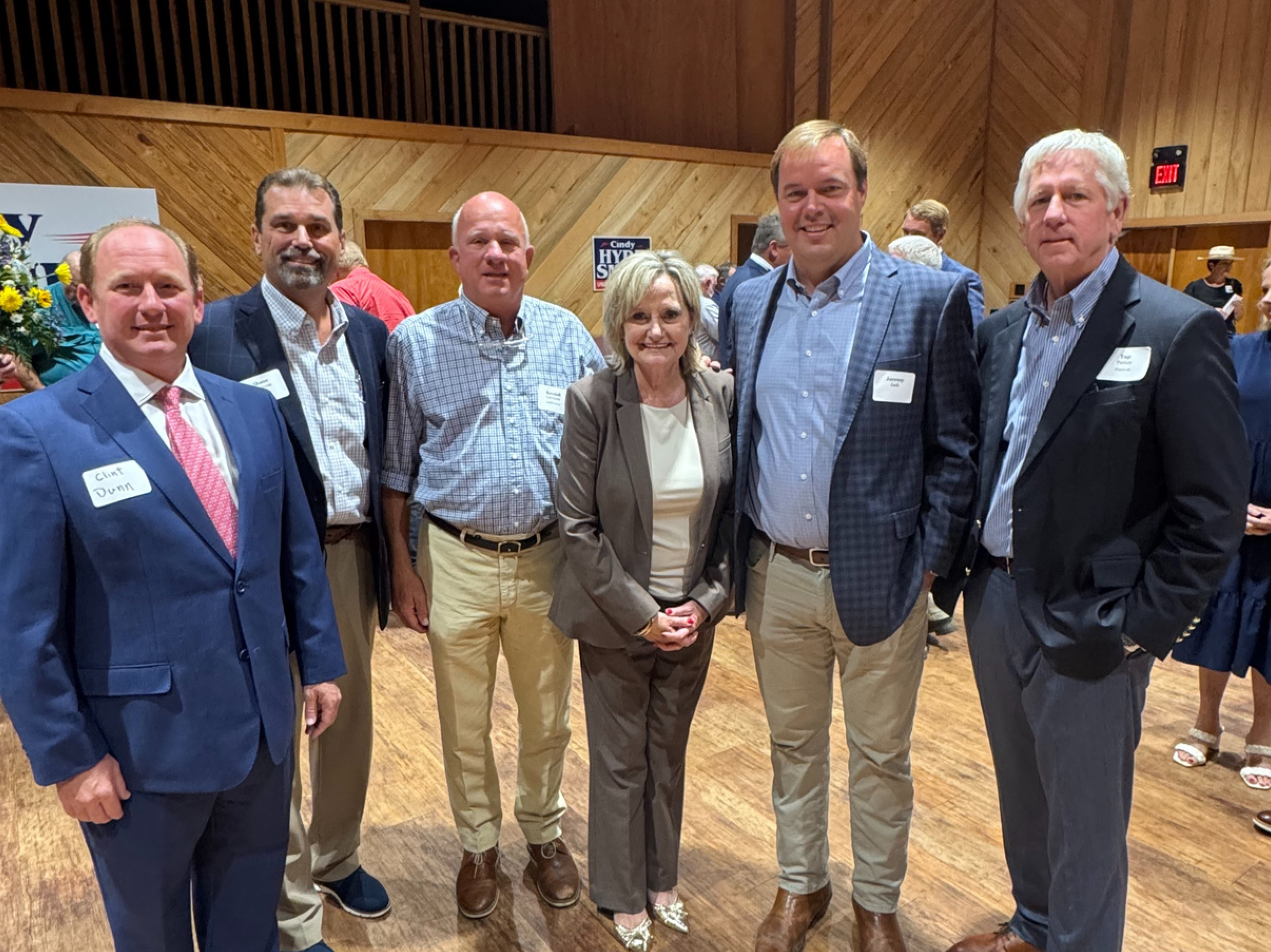 Senator Cindy Hyde Smith Visit Staplcotn